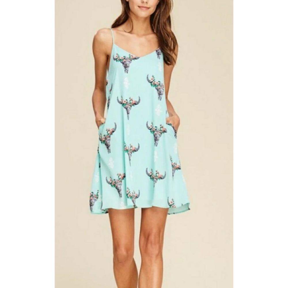 Southwestern floral dress